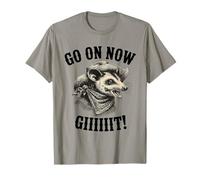 Opossum Cowboy Vintage Paese Occidentale Possum Vai avanti Ora Git Maglietta