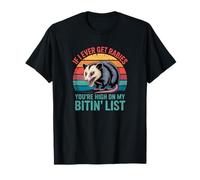 Opossum Divertente se mai avessi la Rabbia Bitin 'List Maglietta