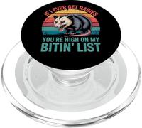 Opossum divertente se mai avessi la rabbia Bitin 'List PopSockets PopGrip per MagSafe