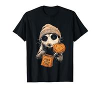 Opossum Halloween Bambini Ragazzi Ragazze Maglietta