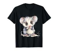 Opossum Lover Motivo Foresta Animale Fauna Selvatica Simpatico Opossum Maglietta