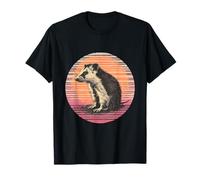 Opossum Lover Motivo Foresta Animale Fauna Selvatica Simpatico Opossum Maglietta