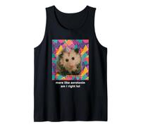 Opossum Meme Sarcastico Divertente Specifico Weirdcore Canotta