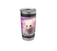 Opossum Opossum Non sono come le altre ragazze Sono peggio Divertente Sarc Bicchiere termico in acciaio inox doppia parete