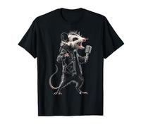 Opossum - Opossum per microfono che canta, animale, arte grafica Maglietta