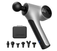 Opove Apex Pistola Massaggio Muscolare Professionale Massage Gun Massaggiatore A Percussione Tessuto Profondo 14,5 Mm Per Atleti Allenamento Sollievo Dal Dolore Recupero Scelta Del Terapeuta Argento