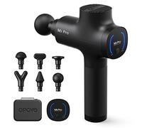 OPOVE Pistola per Massaggio Massaggiatore Muscoli a Percussione di Tessuto Profondo Massaggiatore Corpo Elettrico Portatile Ultra Silenzioso Senza Fili per Rilassare Profondamente Muscolo,M3 Pro Nero