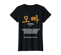 Oppa Definizione K-Drama Fan Korea Saranghae Love Hangul Maglietta