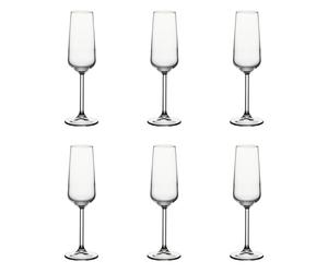 Сoppa di champagne, Bicchiere da champagne - Allegra, Set di 6 bicchieri, 195ml