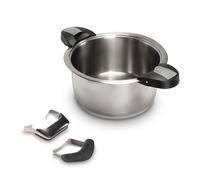 OPPAHA - Manici Universali Pentole e Bistecchiere - Compatibile IMCO, AMC, FISSLER, SILIT e MONDIAL CASA - Bachelite Anti Scottatura