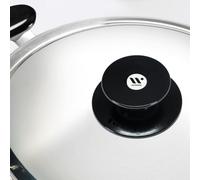 Oppaha Pomelli Pentola Compatibili AMC al 100% Filettatura in Ottone e Bachelite Anti Scottatura Set 2 Pz