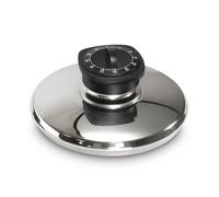 Oppaha Timer Pomello Universale per Pentole - Compatibile per Coperchi di Pentole con Filettarura 5mm - Adatto a Ogni Modello, Marca e Diamentro - Ventosa Inclusa per Uso Opzionale