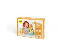 OPPI - Stix - Gioco educativo in legno e silicone - con libretto di istruzioni - 60 pezzi - 50 carte da scaricare - 2-12 anni