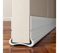 Oppingster 93cm Bianco Paraspifferi per Porte, Paraspifferi Sottoporta, Paraspifferi Porta Blindata, per Porte da 3,5 a 5,5 cm di Spessore e Spazio Inferiore da 0,3 a 2,6 cm