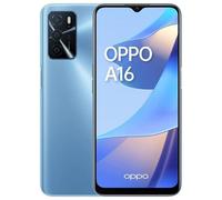 OPPO A16 Smartphone, AI Triple Camera 13+2+2 MP, 6.52” 60HZ Display, 5000mAh, SuperVOOC + Power Saving, RAM 3GB + ROM 32GB expandable, ColorOS11.1, IPX4, [Versione Italiana], Pearl Blue