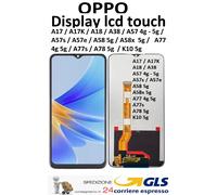 DISPLAY LCD TOUCH SCREEN FRAME NERO HUAWEI Y7 2019 PARI ALL ORIGINALE GLS