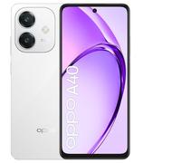 Oppo A40 4G Bianco 128GB Memoria 6GB Ram Display 6.67" 90Hz 50Mp Starlight White