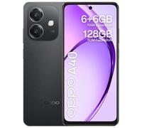 Oppo A40 6GB 128GB 6.67" LCD 4G Dual SIM NFC Batteria 5100mAh SuperVOOC Android 14 Nero