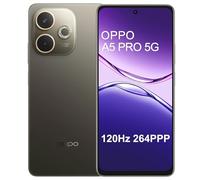 OPPO A5 Pro 5G 8 256GB, Smartphone Android Sbloccato con IA, Dimensity 6300, Schermo LCD 6,67" 120Hz, IP69, Batteria 5800mAh, SUPERVOOC 45W, Fotocamera AI 50MP, AI LinkBoost, NFC, Dual SIM, Verde