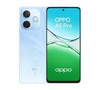 OPPO A5 Pro Smartphone, Foto AI 50MP, Frontale 8MP, Display 6.67” 90HZ LCD HD+, 5800mAh, RAM 8(Esp4GB/6GB/8GB)+ROM 256GB (esp1TB), IP69, [Versione Italia], Feather Blue