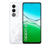 OPPO A5 Smartphone, Foto AI 50MP, Frontale 5MP, Display 6.67” 90HZ LCD HD+, 6000mAh, RAM 6(Esp2GB/4GB/6GB)+ROM 128GB (esp1TB), IP65, [Versione Italia], Mist White - Nouvo