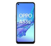 OPPO A53s Smartphone, 186g, Display 6.5" HD+ LCD, 3 Fotocamere 13MP, RAM 4GB + ROM 128GB Espandibile, Batteria 5000mAh, Ricarica Rapida, Dual Sim, [Versione Italiana], Electric Black