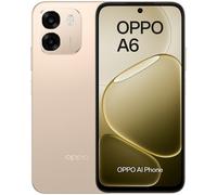 Oppo A6 6GB 256GB 6.75" LCD 120Hz 4G Dual SIM NFC Batteria 6550mAh SuperVOOC Android 15 Oro