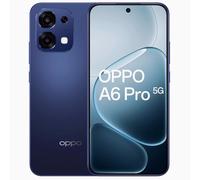 OPPO A6 Pro 5G Smartphone, Foto AI 50MP, Frontale 16MP, Display 6.57” 120HZ AMOLED FHD+, 6500mAh, RAM 8(Esp8GB)+ROM 256GB (esp2TB), IP69, [Versione Italia], Stellar Black