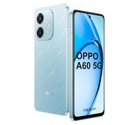 OPPO A60 5G Smartphone, 50MP Ultra-Clear Camera, 120Hz Display, 5100mAh Batteria, 45W SUPERVOOCTM Flash Charge, Splash Touch, NFC, Dual SIM, 4+128GB-Blu (Senza Caricabatterie)