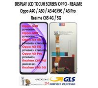 OPPO A60 A 60 5g DISPLAY LCD TOUCHSCREEN VETRO PARI ALL ORIGINALE GLS