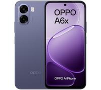 Oppo A6x 4GB 128GB 6.75" LCD 120Hz 4G Dual SIM NFC Batteria 6100mAh Android 15 Viola