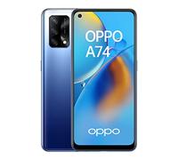 OPPO A74 4G - Smartphone 4G sbloccato, 6GB RAM + 128GB espandibile, schermo AMOLED FHD+ 6,43", Snapdragon 662, fotocamera tripla sensore foto 48 MP, ricarica rapida 33W, batteria 5000 mAh, blu