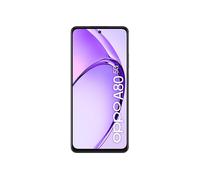 OPPO A80 5G Smartphone, AI Doppia Fotocamera 50+2MP, Selfie 8MP, Display 6.67” 120HZ LCD HD+, 5100mAh, RAM 16 GB (8+8) + ROM 256GB, IP54, [Versione Italia], Moonlight Purple
