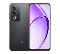 OPPO A80 5G 8+256GB, Sbloccato Android Smartphone, Telefono Cellulare, LCD da 6,67" 120Hz, Dimensity 6300 5G, AI Fotocamera 50MP, SUPERVOOC 45W, Batteria 5100mAh, Splash Touch, NFC, Dual SIM, Nero