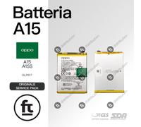 OPPO BATTERIA A15/ A15s BLP817 ORIGINALE SERVICE PACK