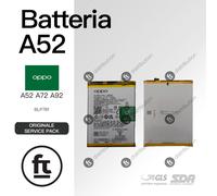 OPPO BATTERIA A52/ A72/ A92 BLP781 ORIGINALE SERVICE PACK