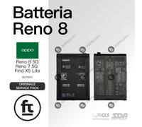 OPPO BATTERIA RENO 8 5G/ RENO 7 5G/ FIND X5 LITE BLP855 ORIGINALE SERVICE PACK