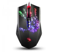 Oppo BLOODY A60 Mouse Gaming 6200 DPI 8 Pulsanti Ottico USB Illuminazione RGB Nero
