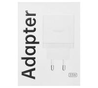 OPPO CARICABATTERIE RICAMBIO ORIGINALE VCB3HAEH 33W USB SUPER VOOC WHITE 792B2EA