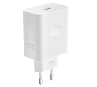 OPPO Caricabatterie Supervooc 45 W doppio USB, ricarica rapida, caricabatterie originale OPPO, cavo non incluso - Bianco