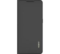 Oppo, Custodia per Oppo Reno 6 Pro Folio Flip Cover con portacarte, Nero
