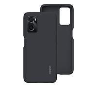 OPPO Custodia protettiva antiurto in silicone liquido A76/96; nero