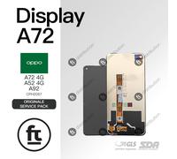 OPPO DISPLAY A52 4G/ A72 4G/ A92 CPH2067 ORIGINALE SERVICE NO FRAME TOUCH SCREEN