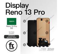 OPPO DISPLAY RENO 13 PRO 5G CPH2697 ORIGINALE SERVICE NO FRAME TOUCH SCREEN