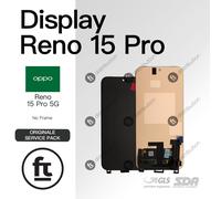 OPPO DISPLAY RENO 15 PRO 5G ORIGINALE SERVICE NO FRAME TOUCH SCREEN