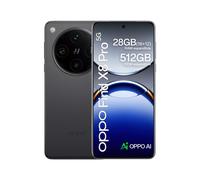 OPPO Find X8 Pro 5G AI Smartphone, Quadrupla Fotocamera 50+50+50+50MP, Selfie 32MP, Display 6.78” 120HZ AMOLED 1.5K, 5910mAh, RAM 16GB (+12GB) +ROM 512GB, [Versione Italia], Space Black