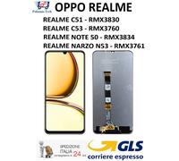 DISPLAY LCD TOUCH SCREEN FRAME NERO HUAWEI Y7 2019 PARI ALL ORIGINALE GLS