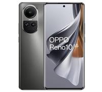 OPPO RENO10 Smartphone 5G, AI Tripla fotocamera 64+32+8MP, Selfie 32MP, Display 6.7" 120HZ AMOLED, 5000 mAh, RAM 8GB (Esp. fino 16GB) + ROM 256GB, [Versione Italia], Colore Silvery Grey