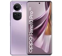 OPPO Reno 10 PRO Smartphone 5G, AI Tripla fotocamera 50+32+8MP, Selfie 32MP, Display 6.7" 120HZ AMOLED, 4600 mAh, RAM 12GB (Esp.24GB) + ROM 256GB, [Versione Italia], Colore Glossy Purple