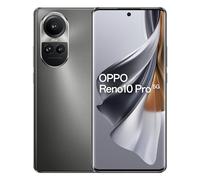 OPPO Reno 10 PRO Smartphone 5G, AI Tripla fotocamera 50+32+8MP, Selfie 32MP, Display 6.7" 120HZ AMOLED, 4600 mAh, RAM 12GB (Esp.24GB) + ROM 256GB, [Versione Italia], Colore Silvery Grey